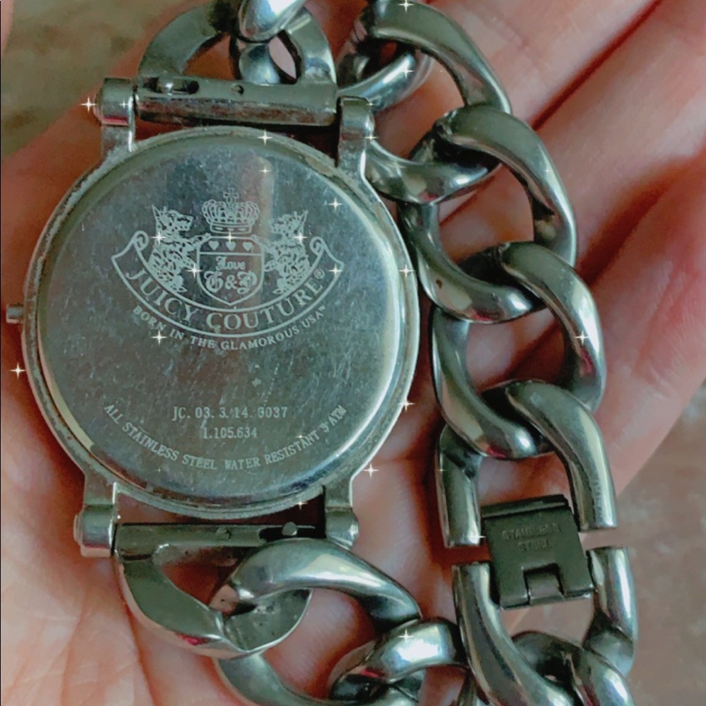 🍒JUICY COUTURE Stainless Steel silver watch - Picture 7 of 11